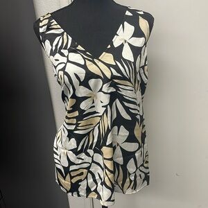 Old Navy XXL black, beige, and white the tank